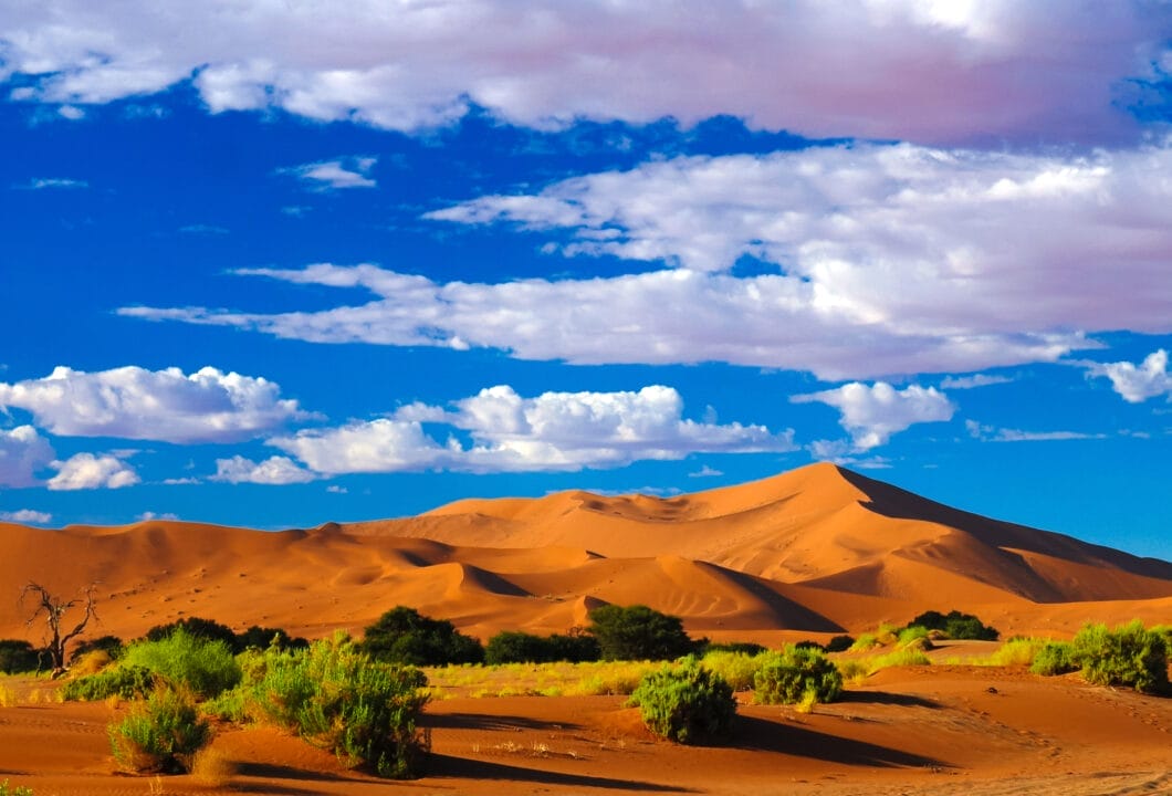 Sossusvlei - mächtige Sanddünen